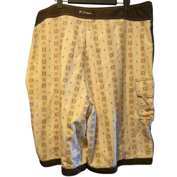Vintage Kirra Medallion Board Shorts - Men's Surf Style - Picture 2 of 7